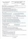 Đề thi Giữa kì 1 Lịch sử 12 năm 2024-2025 trường THPT Dĩ An (Bình Dương)